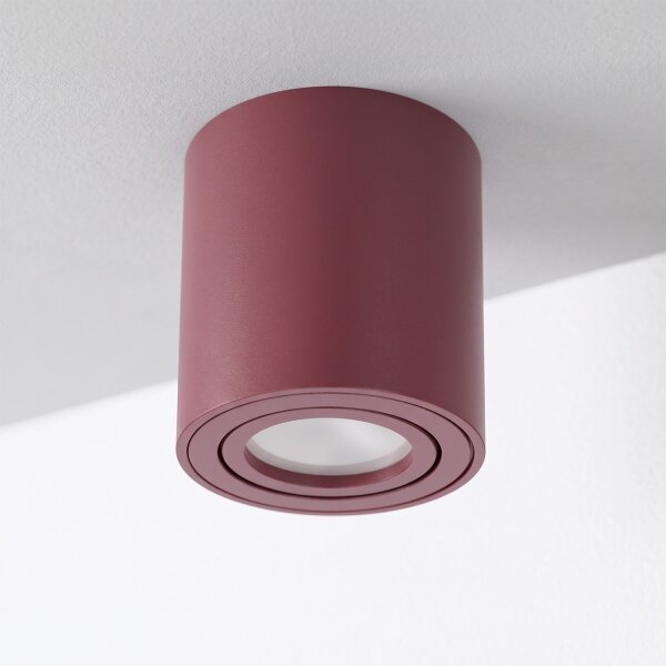 BRILAGI - Bodové svietidlo MIA 1xGU10/30W/230V 84x80 mm bordové