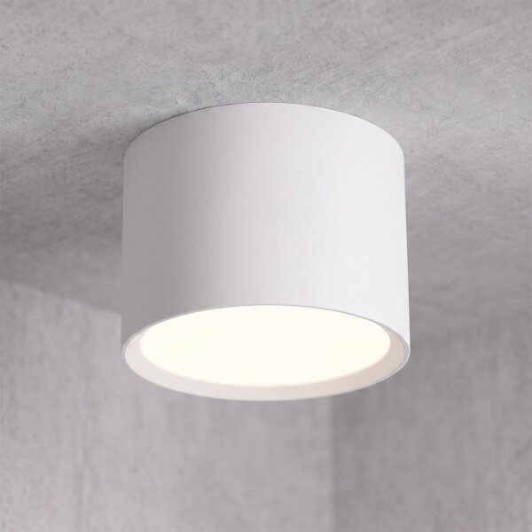 BRILAGI - Kúpeľňové bodové svietidlo SMOOTH 1xGX53/15W/230V 60x82 mm biela IP54