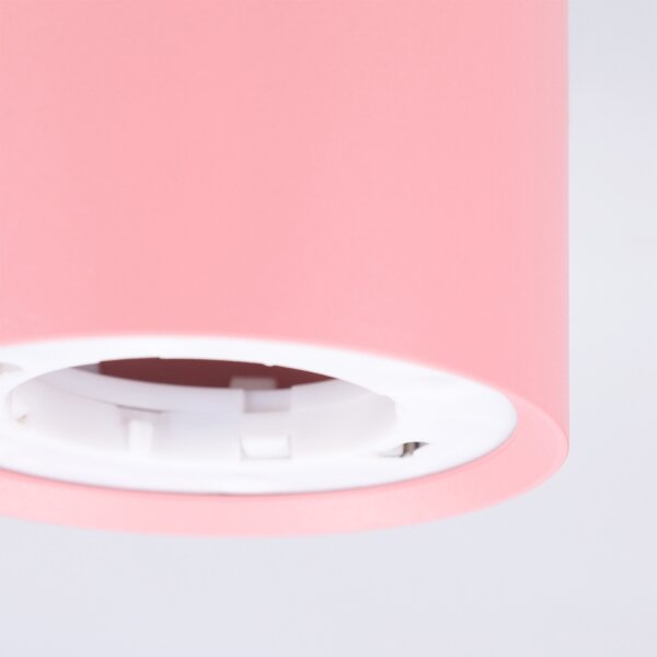 BRILAGI - Bodové svietidlo SMOOTH 1xGX53/15W/230V 60x82 mm ružové
