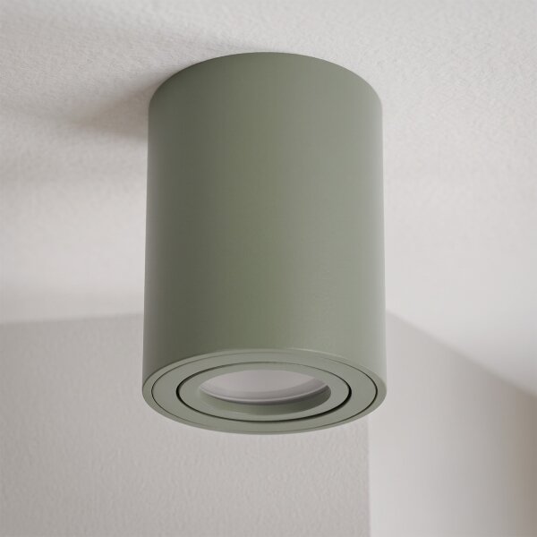 BRILAGI - Bodové svietidlo MIA 1xGU10/30W/230V 100x80 mm tmavozelená