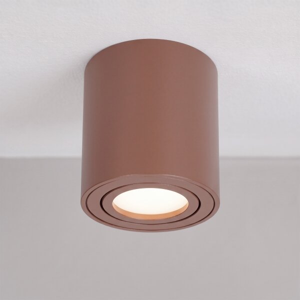 BRILAGI - Bodové svietidlo MIA 1xGU10/30W/230V 84x80 mm hnedá