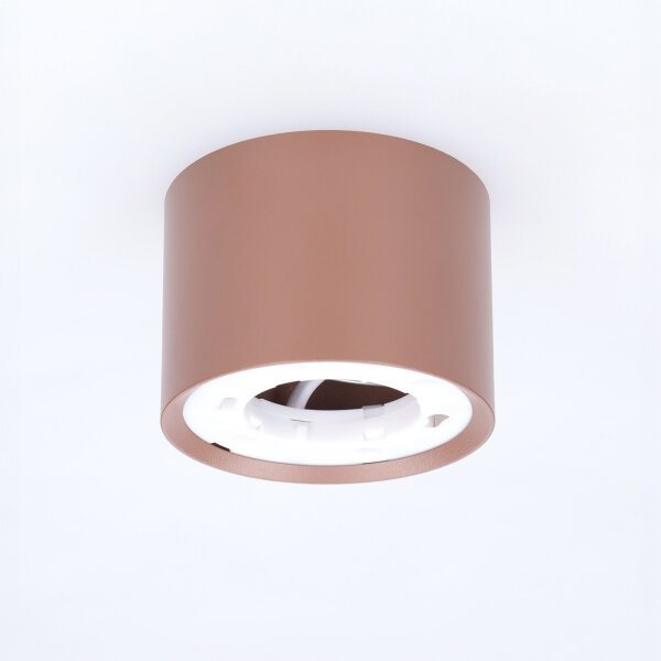 BRILAGI - Bodové svietidlo SMOOTH 1xGX53/15W/230V 60x82 mm hnedé