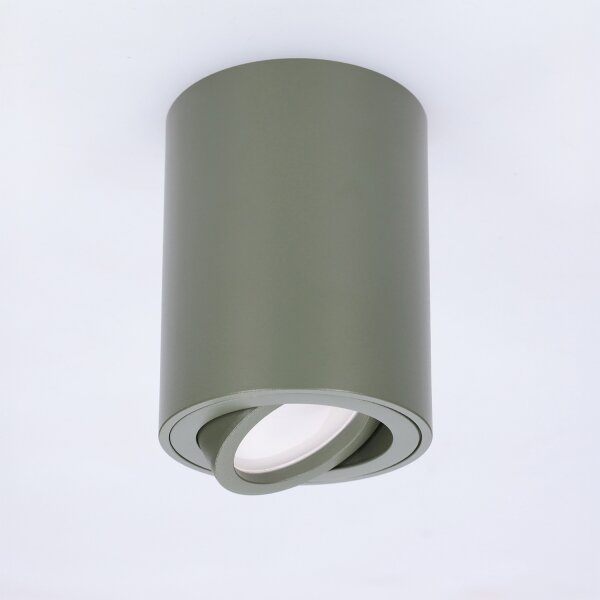 BRILAGI - Bodové svietidlo MIA 1xGU10/30W/230V 100x80 mm tmavozelená