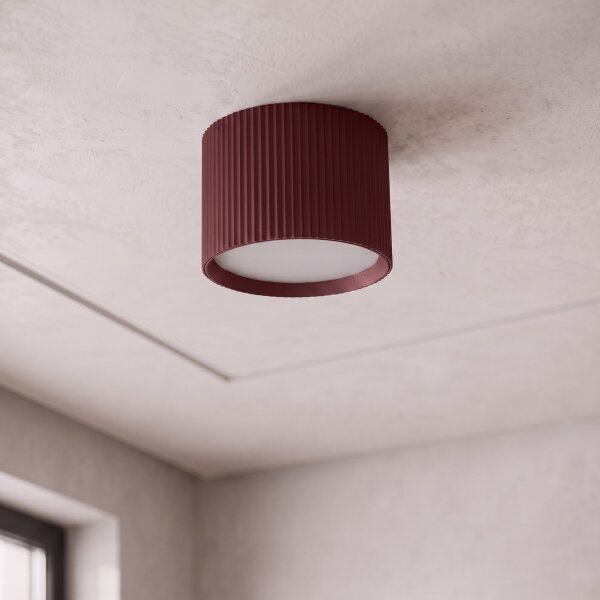 BRILAGI - Bodové svietidlo STRIPY 1xGX53/15W/230V 60x82 mm bordová