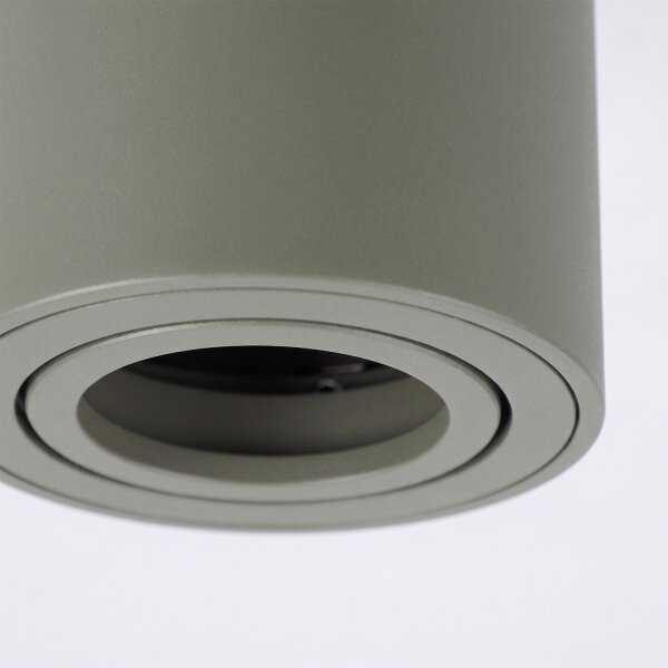 BRILAGI - Bodové svietidlo MIA 1xGU10/30W/230V 84x80 mm tmavozelené