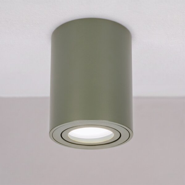 BRILAGI - Bodové svietidlo MIA 1xGU10/30W/230V 100x80 mm tmavozelená