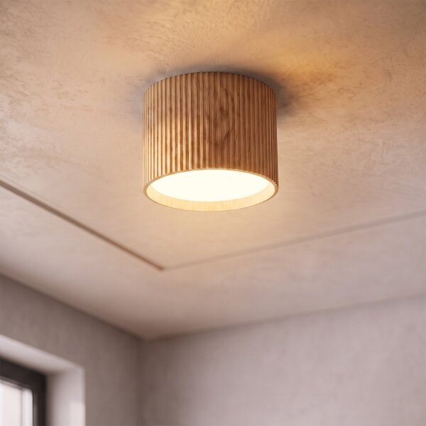 BRILAGI - Bodové svietidlo STRIPY 1xGX53/15W/230V 60x82 mm dubový dekor