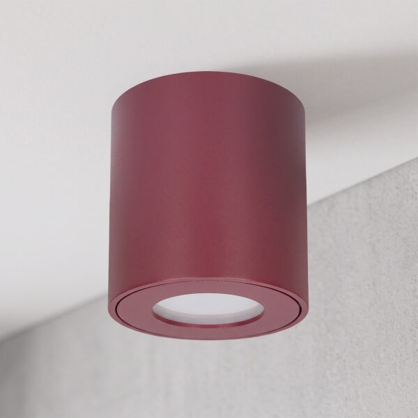 BRILAGI - Kúpeľňové bodové svietidlo MIA 1xGU10/30W/230V 84x80 mm bordové IP54