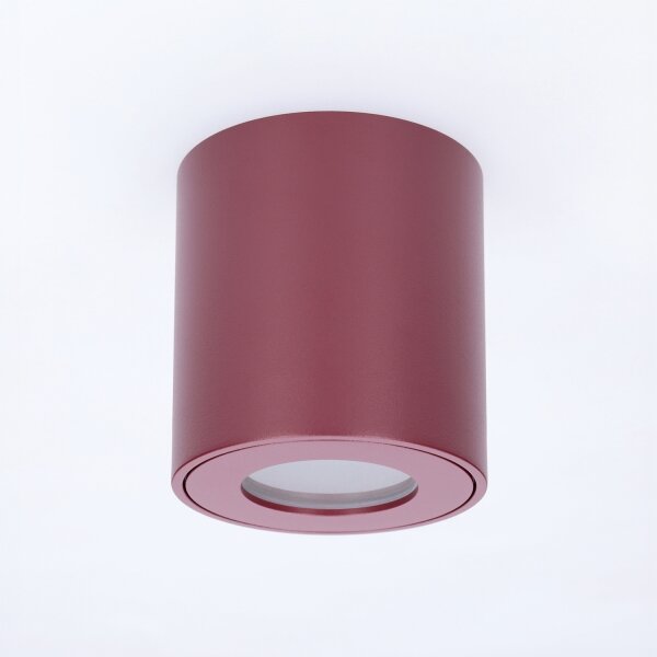 BRILAGI - Kúpeľňové bodové svietidlo MIA 1xGU10/30W/230V 84x80 mm bordové IP54