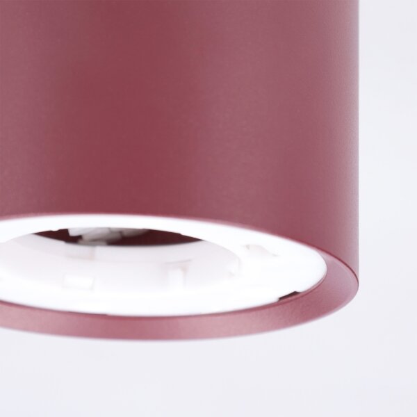 BRILAGI - Bodové svietidlo SMOOTH 1xGX53/15W/230V 60x82 mm bordová