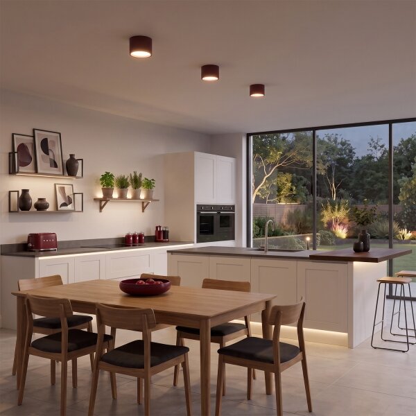 BRILAGI - Bodové svietidlo SMOOTH 1xGX53/15W/230V 60x82 mm bordová