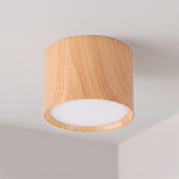 BRILAGI - Bodové svietidlo SMOOTH 1xGX53/15W/230V 60x82 mm dubový dekor