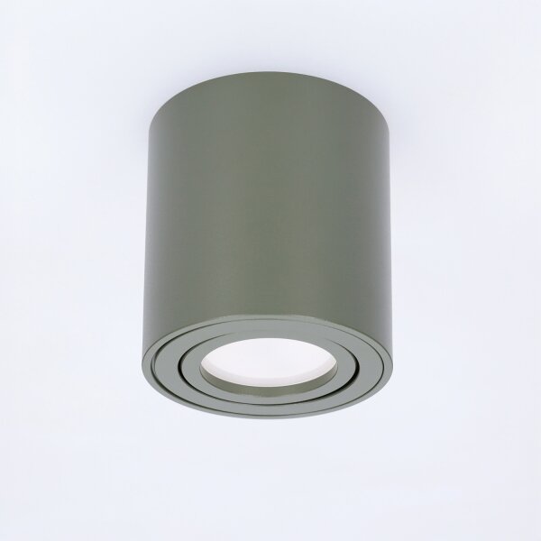 BRILAGI - Bodové svietidlo MIA 1xGU10/30W/230V 84x80 mm tmavozelené