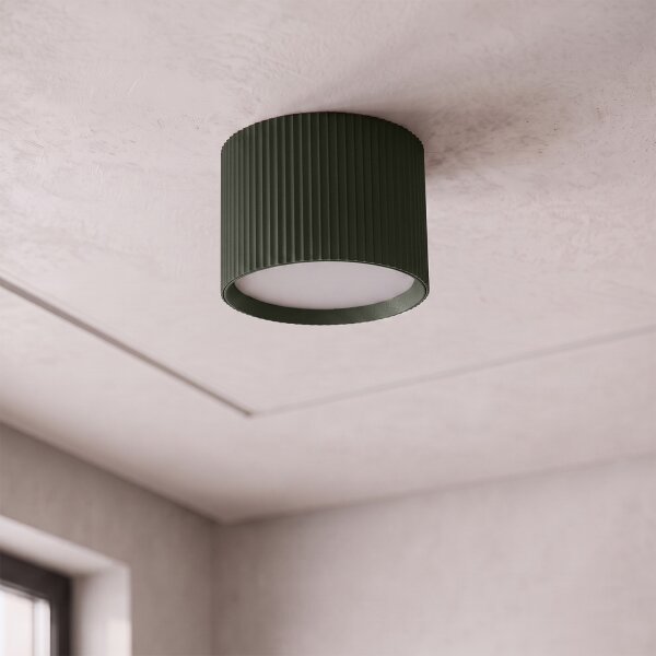 BRILAGI - Bodové svietidlo STRIPY 1xGX53/15W/230V 60x82 mm tmavozelené