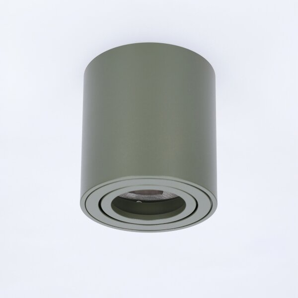 BRILAGI - Bodové svietidlo MIA 1xGU10/30W/230V 84x80 mm tmavozelené