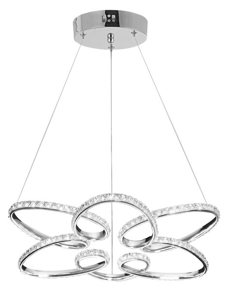 Toolight Toolight, LED stropné osvetlenie 54cm, 48W, 4000K, G002-CP, chrómová, OSW-09743