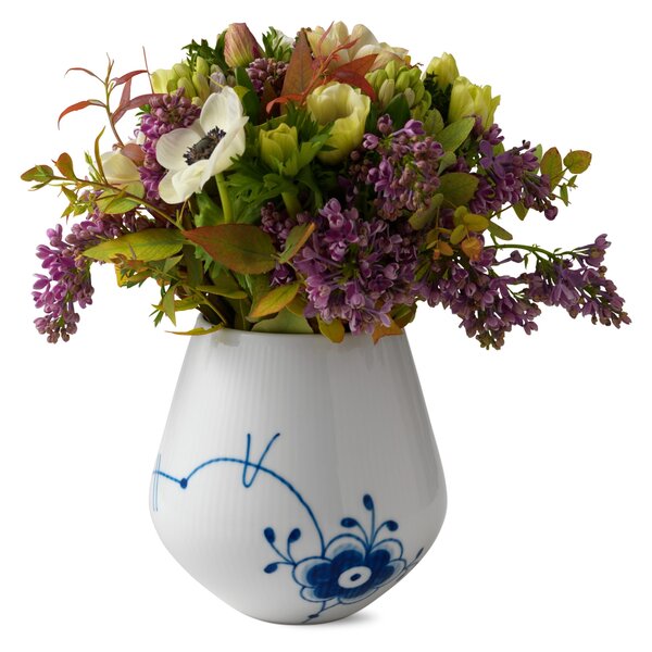 Porcelánová vázička Blue Fluted Mega 15 cm