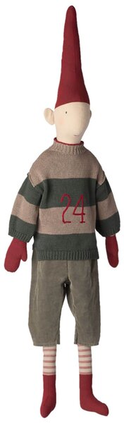 Vianočný škriatok Pixy Knitted sweater Size 6 – Boy