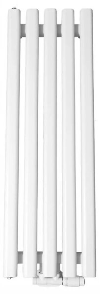 Regnis Lazur LA, vykurovacie teleso 330x1000mm so stredovým pripojením 50mm, 428W, biela matná, LAZURLA/1000/330/D5/WHITE