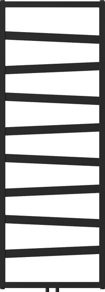 Mexen, Mexen Zoom dekoratívny kúpeľňový radiátor 1430 x 530 mm, 477 W, čierny - W130-1430-530-00-70