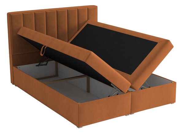 Mirjan24 Kontinentálna posteľ Sonden Box, Rozmer postele: 140x200, Dostupné poťahy: Magic Velvet 2217 5903211051104