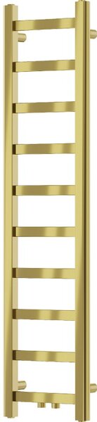 Mexen, kúpeľňový radiátor Mexen Bolt 1200 x 300 mm, 189 W, zlatý - W126-1200-300-00-50