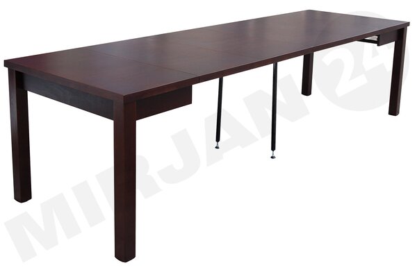 Mirjan24 Rozkladací stôl A28 90x90x240, Morenie: orech 5902928605105