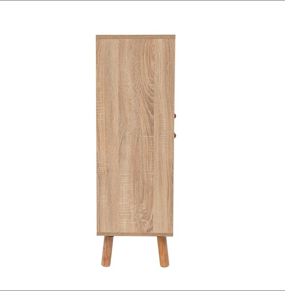 Skrinka v dekore duba v prírodnej farbe 95x111 cm Multilux – Kalune Design
