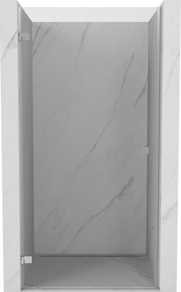 Mexen, Mexen Lunar-B Otočné ľavé sprchové dvere 60 cm, transparentné, chróm - 832-060-000-01-00-L