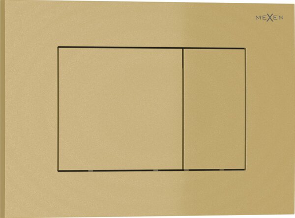 Mexen Tex 02, splachovacie tlačidlo, zlatá, 6102-06