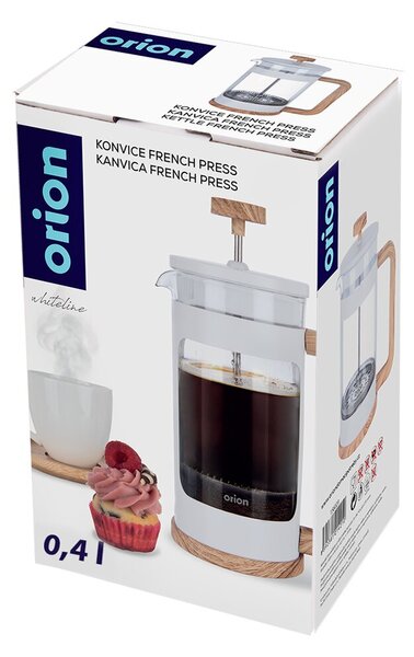 Kanvička french press WHITELINE 0,4 l