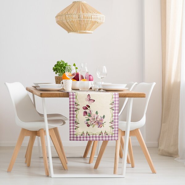 GOBELÍNOVÝ OBRUS FIO 45X140 CM VZOROVANÝ