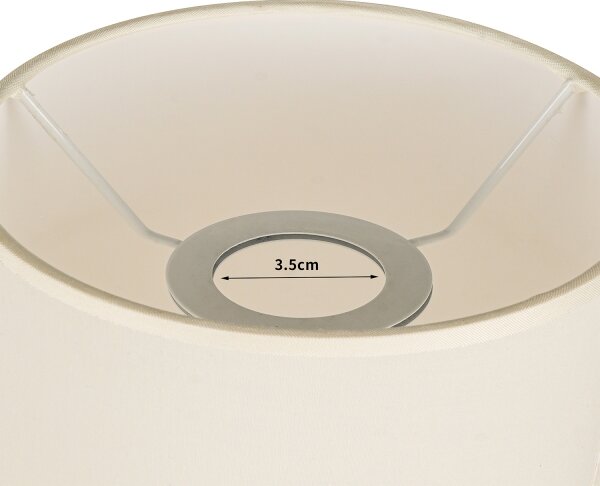 Brilagi - Tienidlo pre stolnú lampu TABLON E27 pr. 14 cm krémové