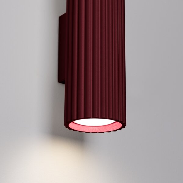 Brilagi - LED nástenné svietidlo CRESTO 2xGU10/10W/230V 20 cm bordová