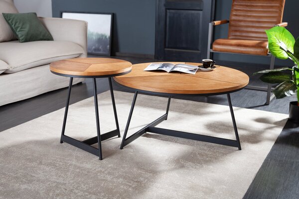 Konferenčný stolík OAK ELEGANCE 80cm dubové drevo