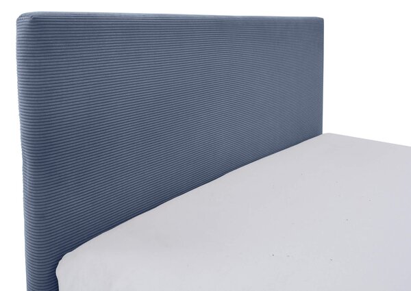 MUZZA Detská posteľ Loop 90 x 200 cm s úložným priestorom modrá