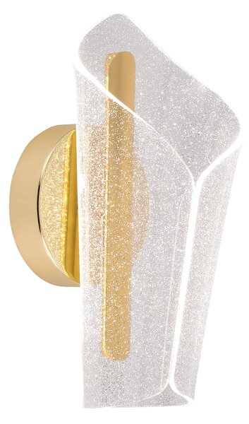 Toolight Toolight, LED nástenné svietidlo, 5W, 4000K, 500lm, G030-W, zlatá, OSW-00692