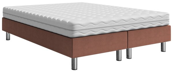 Mirjan24 Čalúnená manželská posteľ Estelle B, Dostupné poťahy: ekokoža Soft 011 (čierna), Rozmer postele: 140x200 5903211020247