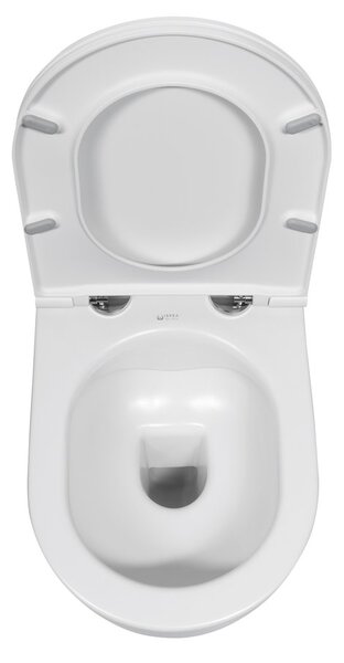 Isvea Isvea, INFINITY závesná WC misa, Rimless, 36,5x53cm, matná biela, 10NF02005-2L