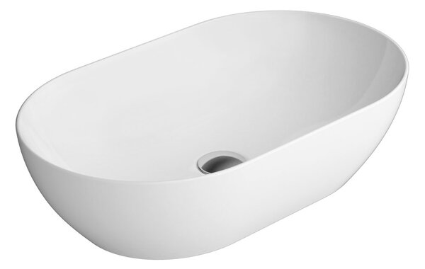 GSI PURA keramické umývadlo na dosku 60x37 cm, biela ExtraGlaze
