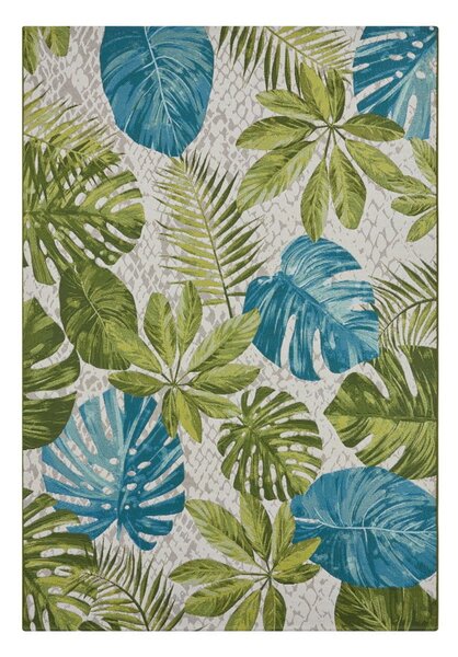 Zeleno-tyrkysový vonkajší koberec 180x120 cm Flair - Hanse Home
