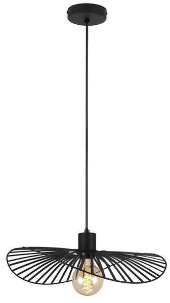 Toolight Toolight, závesné svietidlo 41cm, 1xE27, APP1840-1CP, čierna, OSW-07061
