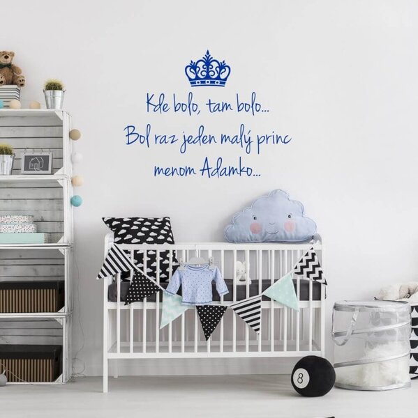 INSPIO-výroba darčekov a dekorácií - Nálepka na stenu - Náš malý princ