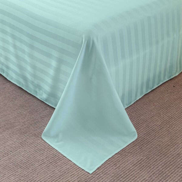 Hotelová plachta z mikrovlákna 140x240 cm a obliečka na vankúš 50x70 cm JASMINE, mentolová Typ zapínania: Hotelové vrecko