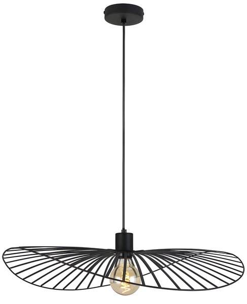 Toolight Toolight, závesné svietidlo 61cm, 1xE27, APP1841-1CP, čierna matná, OSW-07062