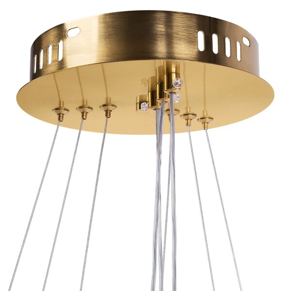 Toolight Toolight, LED stropné svietidlo 46cm, 100W, LED G041-3CP, zlatá matná, OSW-06308