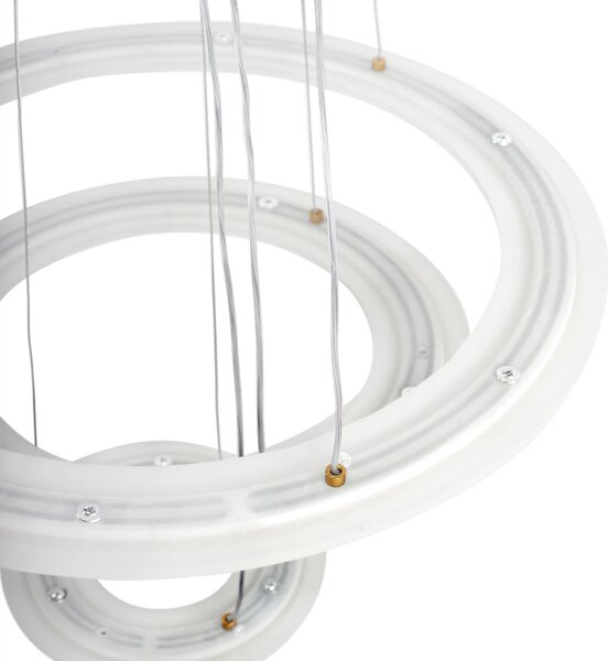 Toolight Toolight, LED stropné svietidlo 46cm, 100W, LED G041-3CP, zlatá matná, OSW-06308
