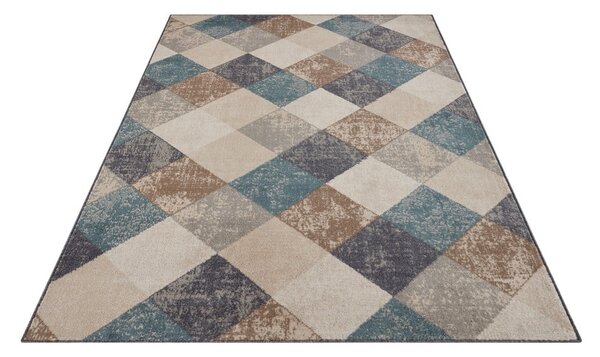 Modrý/béžový koberec 160x235 cm Terrain – Hanse Home