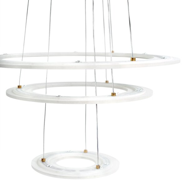 Toolight Toolight, LED stropné svietidlo 46cm, 100W, LED G041-3CP, zlatá matná, OSW-06308