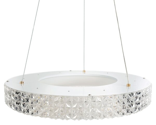 Toolight Toolight, LED závesné osvetlenie 40cm, 24W, 4000K, MS001-CP, ružové zlato, OSW-09610